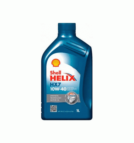 Моторное масло SHELL Helix HX7 10W-40 1л