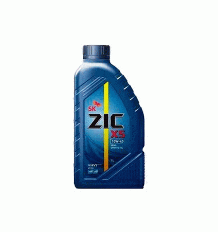 Моторное масло ZIC X5 10W-40 1 л