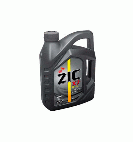 Моторное масло ZIC X7 FE 0W-20 4 L