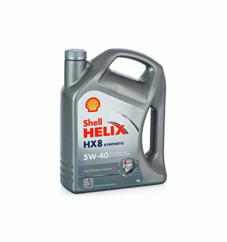 Моторное масло SHELL Helix HX8 5W-40 4л