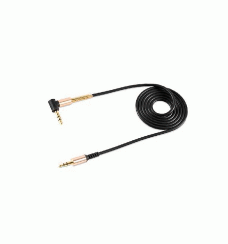 Аудио кабель HELMET A024BK Audio Jack to Jack AUX Cable Black