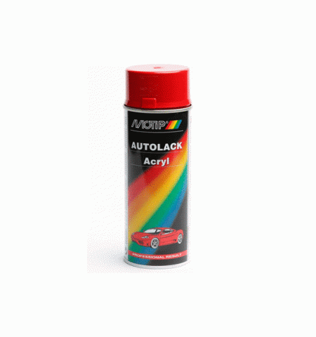 Аэрозольная краска Motip 41210 Autolack red 400 ml