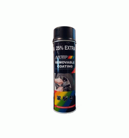 Резиновая краска Motip 04301 Spray Plastic Blac 500ml