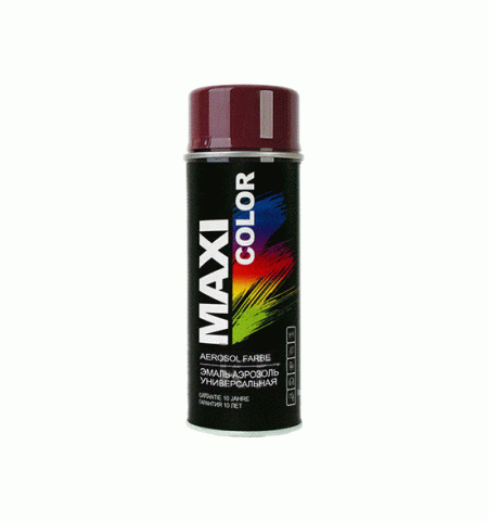 Аэрозольная краска MX3005 Maxi Color RAL3005 бордовый 400ml