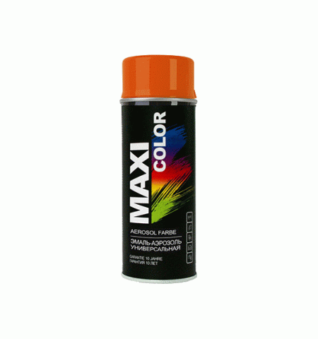 Аэрозольная краска MX2002 Maxi Color RAL2002 оранжевый 400ml