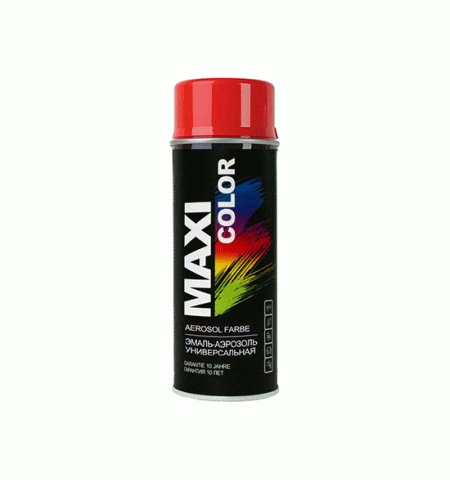 Аэрозольная краска MX3002 Maxi Color RAL3002 карминно-красный 400ml
