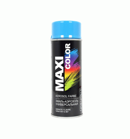 Аэрозольная краска MX5015 Maxi Color RAL5015 небесно-голубой 400ml