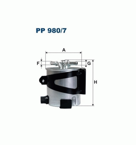 Топливный Фильтр Filong Filter FF 7006A (PP 980/7)-(HDF 581)
