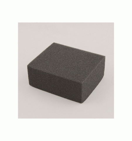 Sponge, soft, black 999038 мягкая губка средней плотности