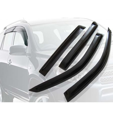 Дефлекторы боковых окон (ветровики) для Honda Acord IX Sd 2012