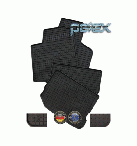 Резиновые коврики PETEX для Skoda Superb ab 07/2008 ab 01/2010 (23210)