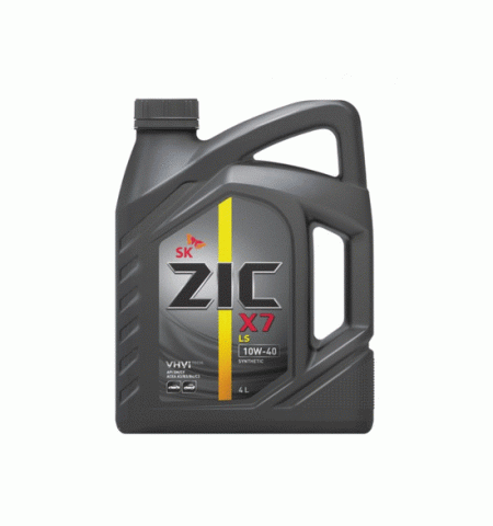 Корейское масло ZIC X7 LS 10W-40 4L
