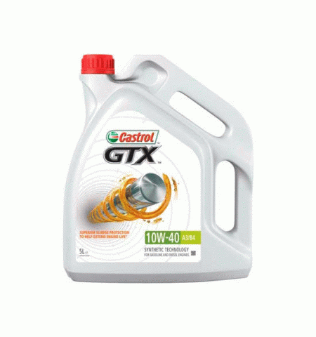 Моторные масла Castrol GTX 10W-40 A3/B4 5л