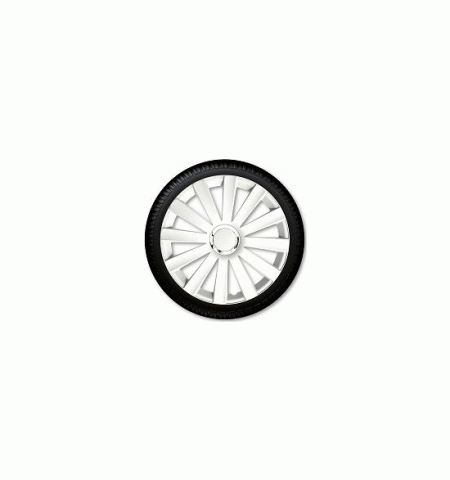 Колпаки для колес  13 Spyder Pro White