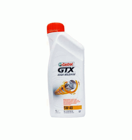 Моторные масла Castrol GTX SAE 5W-40 1л