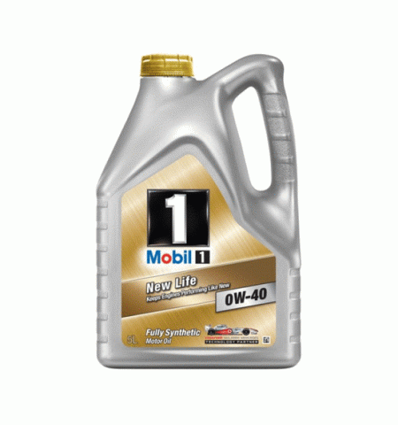 Моторное масло MOBIL 1 New Life 0W40 5L