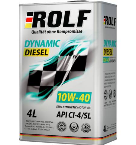 Rolf Dynamic Diesel SAE 10W-40 API CI-4 SL 1L