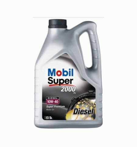 Моторное масло Mobil 10W-40 Super 2000 X1 Diesel 5л