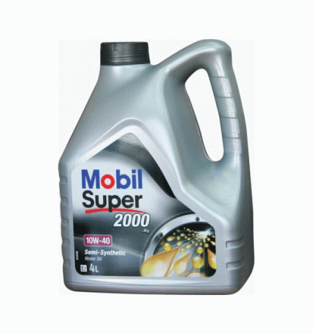 Моторное масло Mobil Super 2000 10W-40 4л