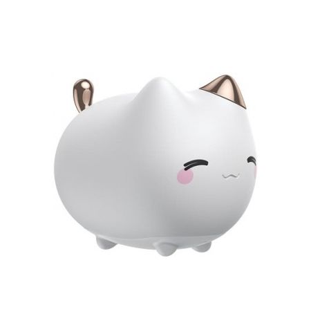 Baseus Cute Series Kitty Silicone Night Light White