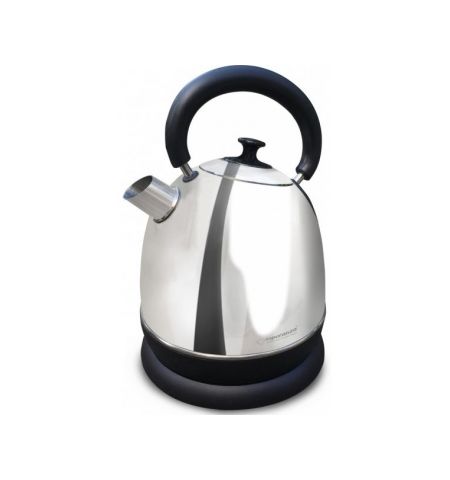 Kettle Esperanza DANUBE EKK032S, inox, 2200W,  1.8 l, Auto shut-off after boiling, Boil dry safety cut-off, Concealed heating element, Powercord lengt