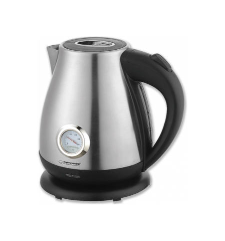 Kettle Esperanza THAMES EKK029, inox, 2200W,  1.7 l, built-in thermometer