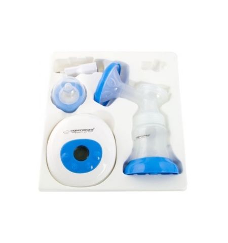 Breast Pump Electric Esperanza BEBITA ECM001B, pressure: 0.32 bar, 2 working modes: stimulation and suction, 9 suction levels, 5 stimulation levels, B