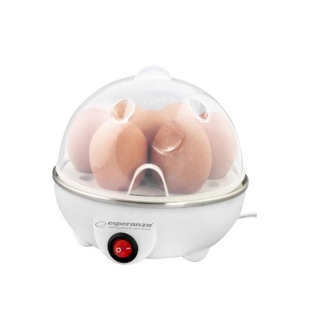 Egg boiler Esperanza EGGMASTER EKE001, Power: 350 W, Cooking eggs: 1-7 eggs at one time, Cooking eggs in different hardness: soft, medium, hard, Measu
