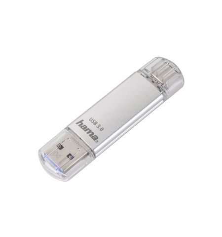 32GB Hama C-Laeta Silver