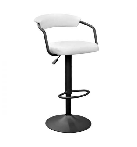Scaun SB-31~WhitePU+Black Leg