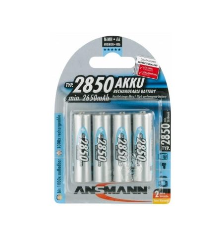 Ansmann NiMH Mignon AA 2850mAh 4 pack