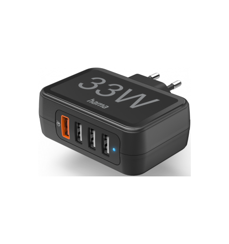 Hama 4 Ports Quick Charger 33W