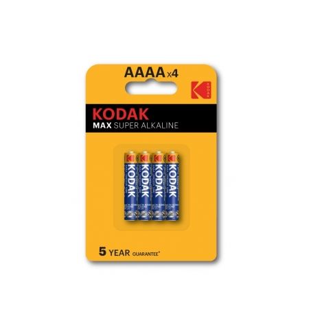 Kodak Max Alkaline AAAA