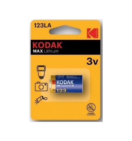 Kodak Max Lithium 123LA