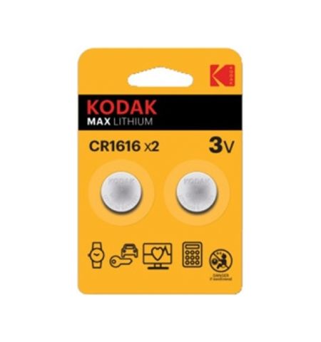 Kodak Max Lithium CR1616