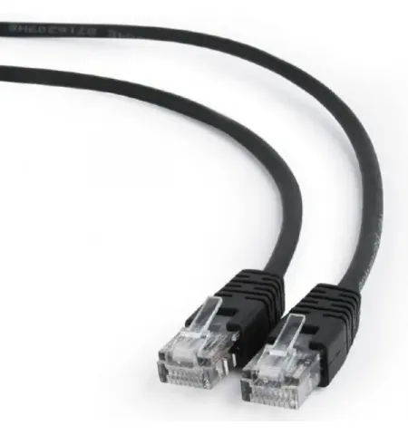Patch cord Cablexpert PP22-2M/BK, Cat5e FTP, 2m, Negru