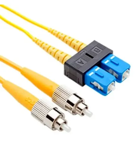 Fiber optic patch cords, singlemode duplex core SC-FC  3M, SH31, APC Electronic