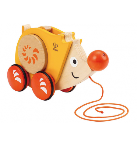 Hape E0350A Деревянная игрушка: Каталка Еж