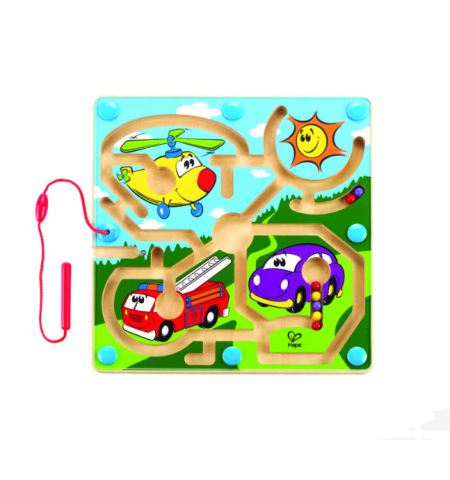 Hape E1703A Деревянный набор-лабиринт: Мощные моторы Hape E1703A Деревянный набор-лабиринт: Мощные моторы