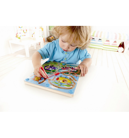 Hape E1703A Деревянный набор-лабиринт: Мощные моторы Hape E1703A Деревянный набор-лабиринт: Мощные моторы