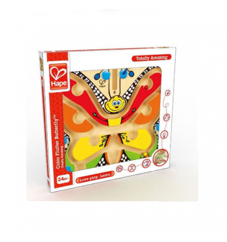 Hape E1704A  Деревянная игрушка: Магнитный лабиринт Бабочка Hape E1704A  Деревянная игрушка: Магнитный лабиринт Бабочка