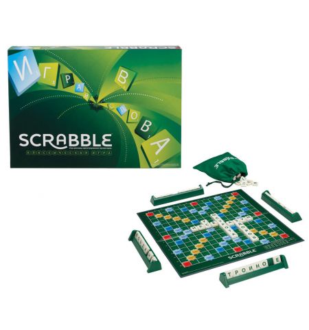 Mattel Y9618 Настольная игра "Scrabble Оригинaл" (рус)