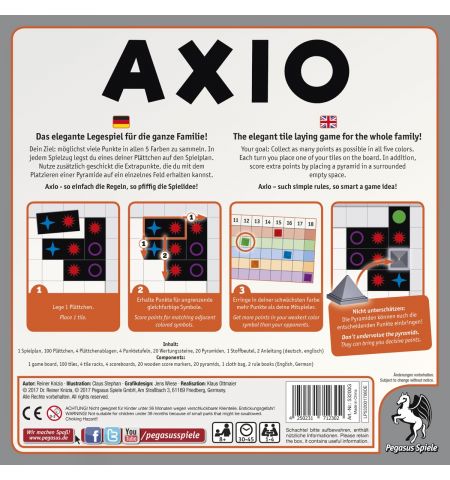 Cutia BG-219475 Настольная игра:  Axio Cutia BG-219475 Настольная игра:  Axio