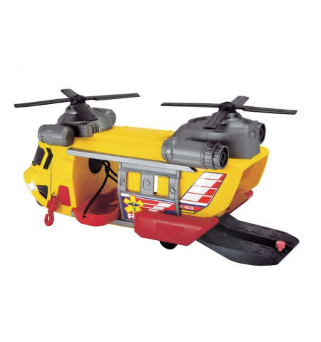 Dickie 3306004 Функциональный вертолет "Служба спасения", 30 см Dickie 3306004 Функциональный вертолет "Служба спасения", 30 см