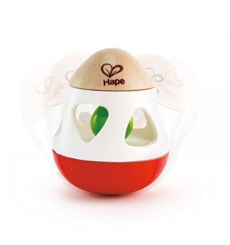 Hape E0016A Деревянная игрушка погремушка неваляшка "BELL RATTLE"