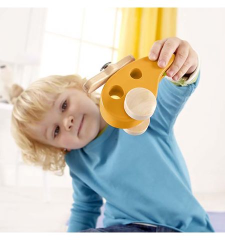 Hape E0051A Деревянная игрушка "Маленький вертолет"