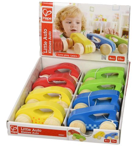 Hape E0057A Деревянная игрушка Машинка "Little auto"