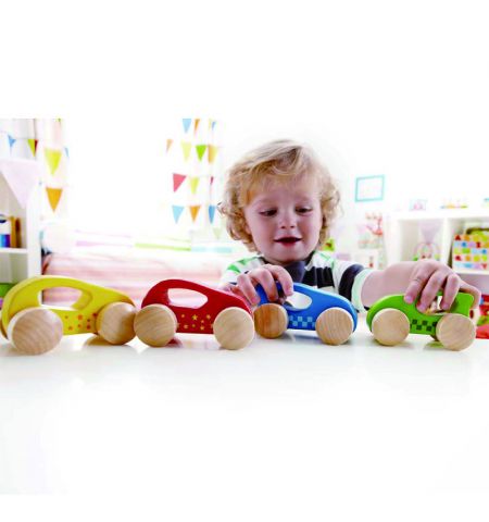 Hape E0057A Деревянная игрушка Машинка "Little auto"