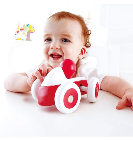 Hape E0064A  Деревянная игрушка. Машинка Красная Hape E0064A  Деревянная игрушка. Машинка Красная