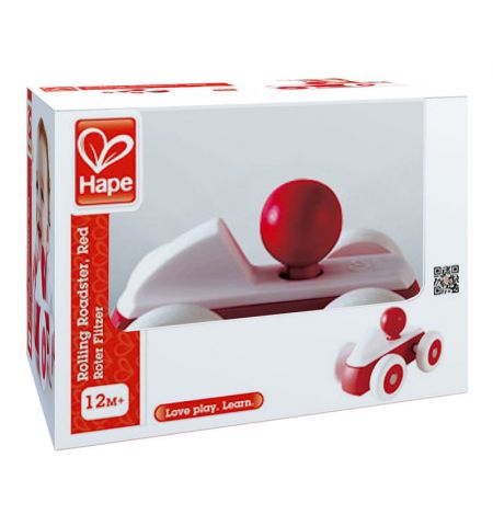 Hape E0064A  Деревянная игрушка. Машинка Красная Hape E0064A  Деревянная игрушка. Машинка Красная